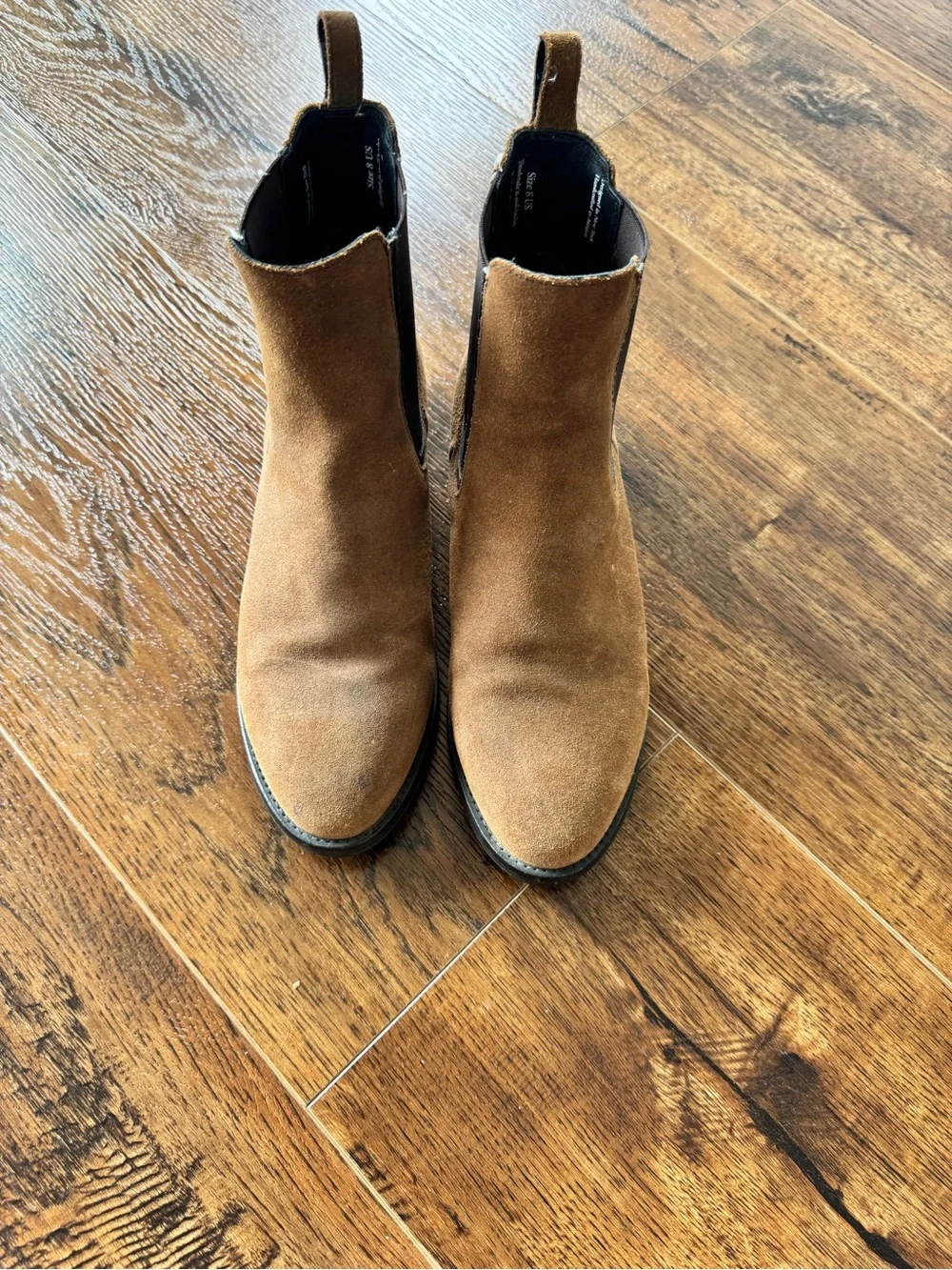 Thursday Boot Company Brown Suede Chelsea Ankle Boots